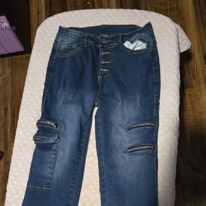 Stylish Blue Women's Jeans